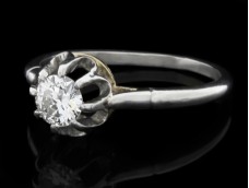 Product P11 Edwardian Engagement Ring.